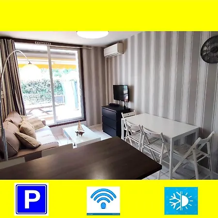 Apartment T2 Couchant 1 Chb - Wifi- Clim- Prkg La Grande-Motte
